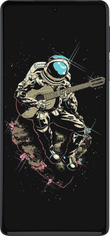 Силиконовый чехол Космонавт с гиратой для Motorola Edge 30 Pro - 4138u-2826 изображение 