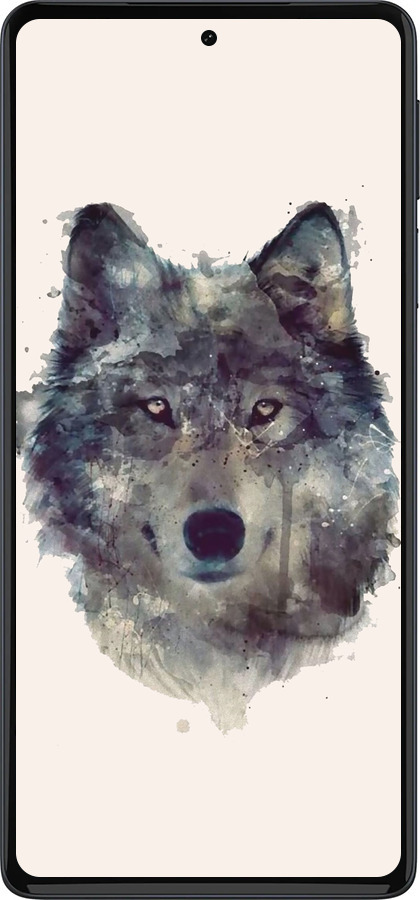 Силиконовый чехол Волк-арт для Motorola Edge 30 Pro - 4163u-2826 изображение 