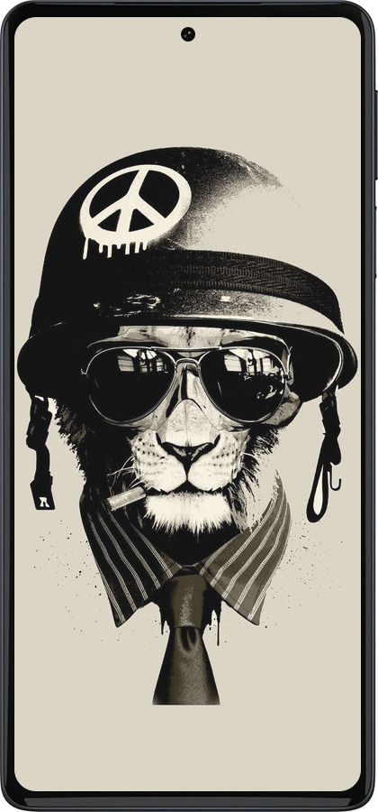 Силиконовый чехол tattoo soldier для Motorola Edge 30 Pro - 4165u-2826 изображение 