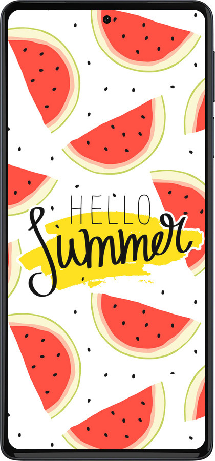 Силиконовый чехол Hello Summer для Motorola Edge 30 Pro - 4356u-2826 изображение 