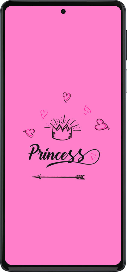 Силиконовый чехол Princess для Motorola Edge 30 Pro - 4361u-2826 изображение 