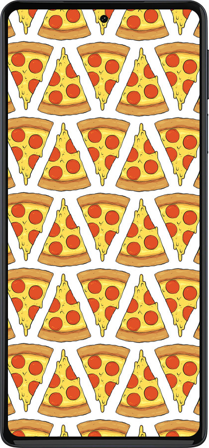 Силиконовый чехол Пицца для Motorola Edge 30 Pro - 4408u-2826 изображение 