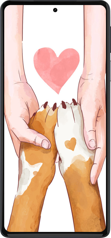 Силиконовый чехол Дружба для Motorola Edge 30 Pro - 4410u-2826 изображение 