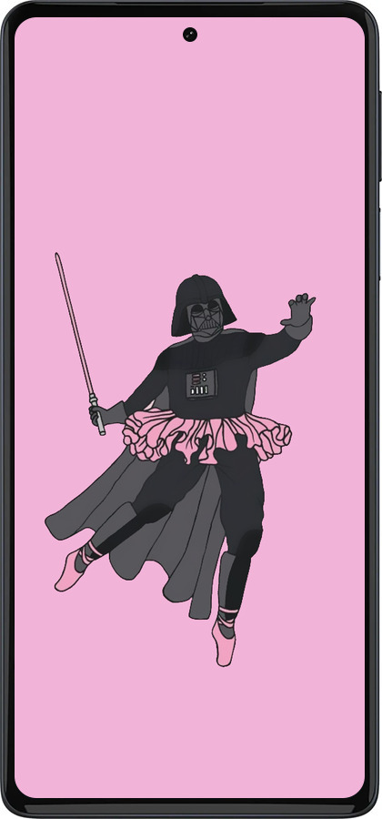 Силиконовый чехол Pink Wader для Motorola Edge 30 Pro - 4456u-2826 изображение 