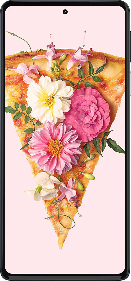 Силіконовий чехол pizza для Motorola Edge 30 Pro - 4492u-2826 изображение 
