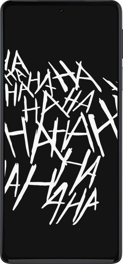 Силиконовый чехол joker hahaha для Motorola Edge 30 Pro - 4509u-2826 изображение 