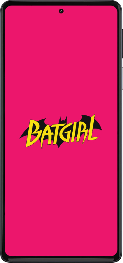 Силиконовый чехол bat girl для Motorola Edge 30 Pro - 4533u-2826 изображение 
