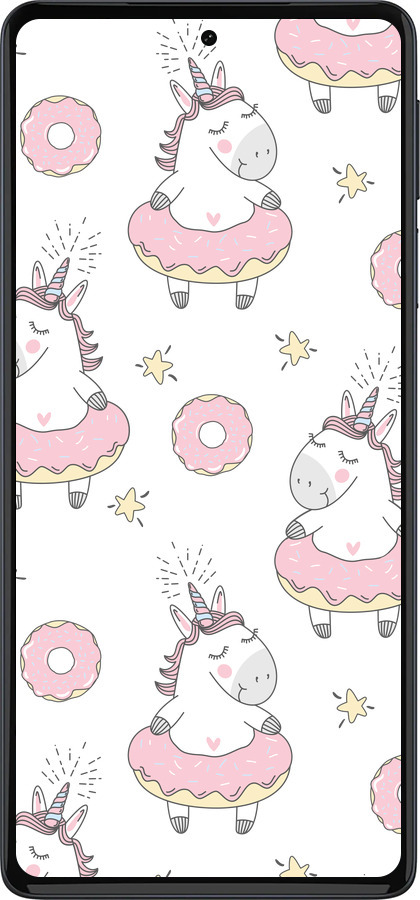 Силіконовий чехол Єдиноріжки для Motorola Edge 30 Pro - 4659u-2826 изображение 