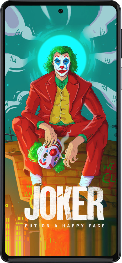 Силиконовый чехол Джокер1 для Motorola Edge 30 Pro - 4675u-2826 изображение 