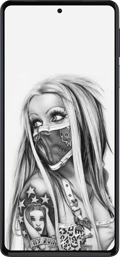 Силиконовый чехол Biohazard  8 для Motorola Edge 30 Pro - 4824u-2826 изображение 