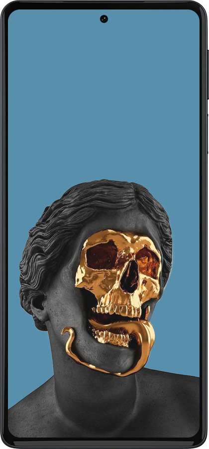 Силиконовый чехол Sculptures для Motorola Edge 30 Pro - 4845u-2826 изображение 