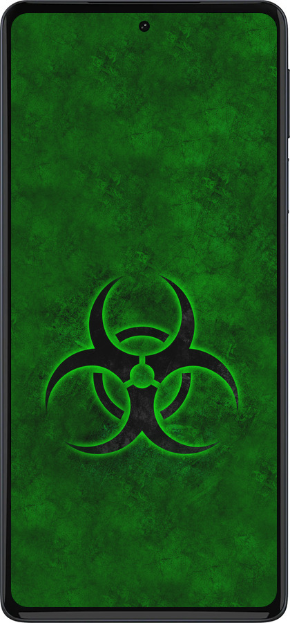 Силиконовый чехол biohazard 30 для Motorola Edge 30 Pro - 4848u-2826 изображение 
