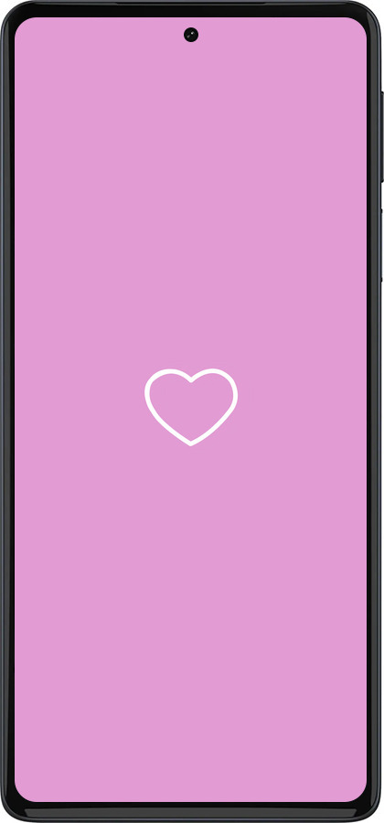 Силиконовый чехол Сердце 2 для Motorola Edge 30 Pro - 4863u-2826 изображение 