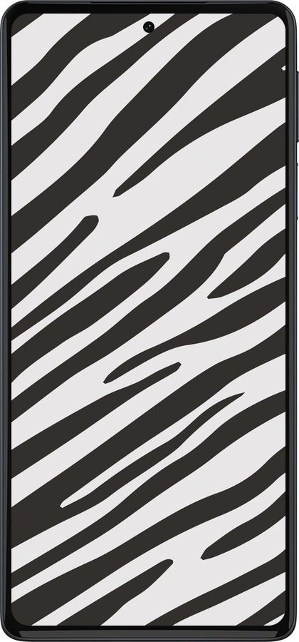 Силиконовый чехол Классическая зебра для Motorola Edge 30 Pro - 4874u-2826 изображение 