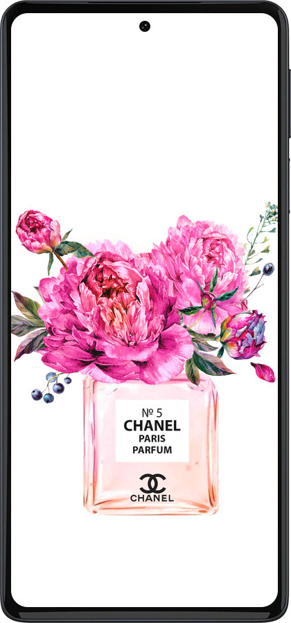 Силиконовый чехол Chanel для Motorola Edge 30 Pro - 4906u-2826 изображение 