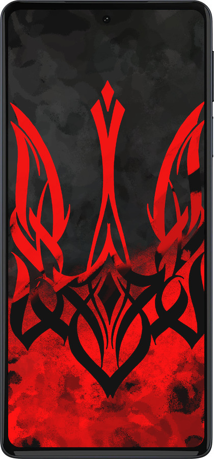 Силиконовый чехол Герб Украины v2 для Motorola Edge 30 Pro - 5312u-2826 изображение 