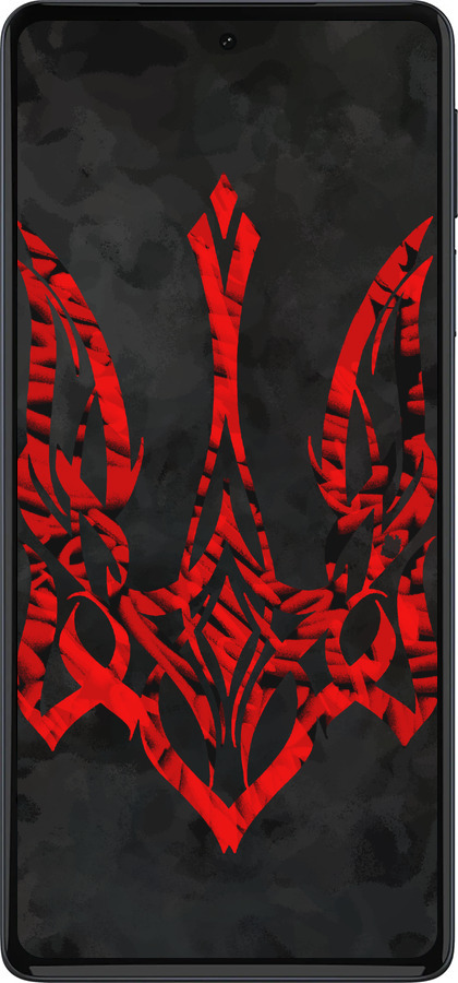 Силиконовый чехол Герб Украины v4 для Motorola Edge 30 Pro - 5319u-2826 изображение 