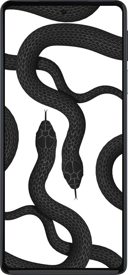 Силіконовий чехол Змії для Motorola Edge 30 Pro - 5473u-2826 изображение 