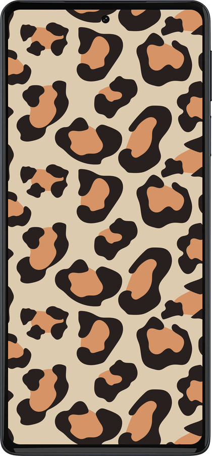 Силіконовий чехол Плями леопарду v2 для Motorola Edge 30 Pro - 5496u-2826 изображение 
