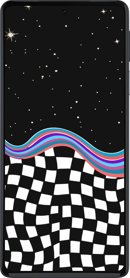 Силиконовый чехол Абстрактный космос для Motorola Edge 30 Pro - 5512u-2826 изображение 