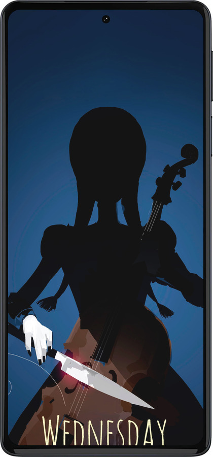 Силиконовый чехол Wednesday для Motorola Edge 30 Pro - 5515u-2826 изображение 