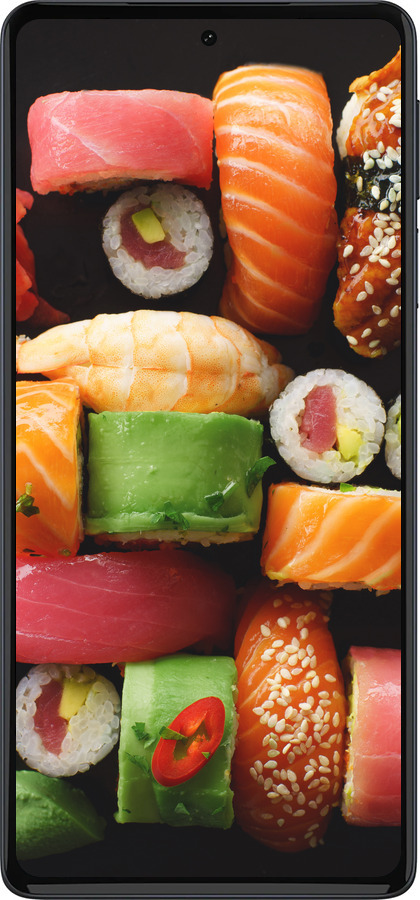 Силіконовий чехол Суші v2 для Motorola Edge 30 Pro - 5539u-2826 изображение 