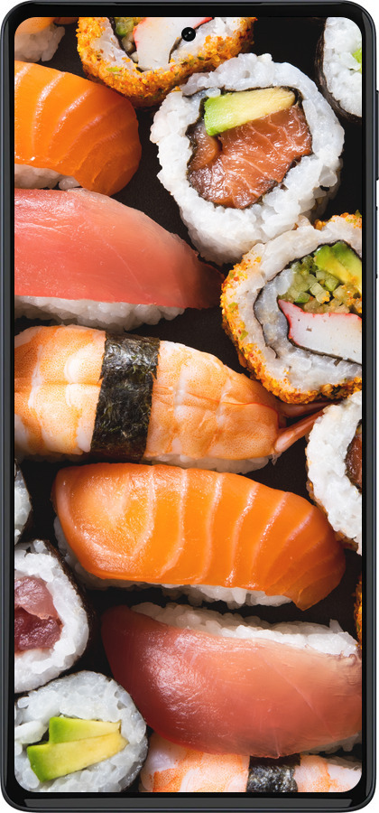 Силиконовый чехол Суши v3 для Motorola Edge 30 Pro - 5540u-2826 изображение 