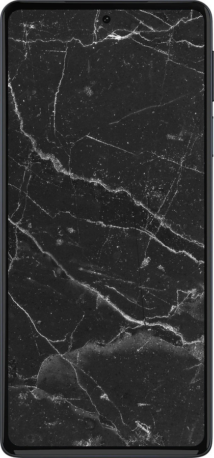 Силиконовый чехол Черный мрамор v2 для Motorola Edge 30 Pro - 5568u-2826 изображение 