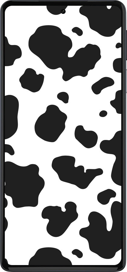 Силиконовый чехол Шкура коровы для Motorola Edge 30 Pro - 5576u-2826 изображение 