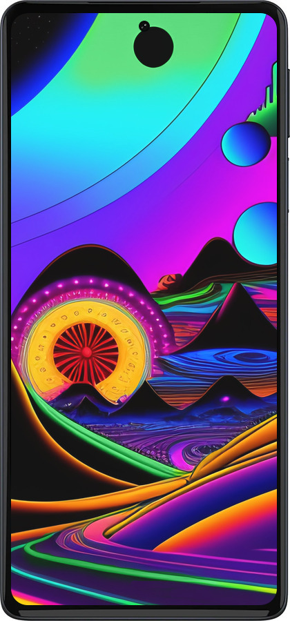 Силиконовый чехол Абстракция v3 для Motorola Edge 30 Pro - 5620u-2826 изображение 