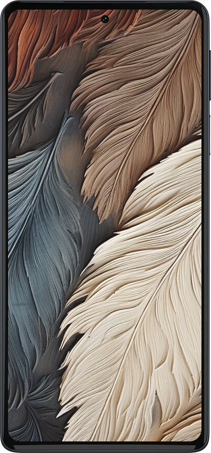 Силиконовый чехол Листья в стиле бохо для Motorola Edge 30 Pro - 5643u-2826 изображение 