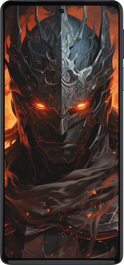 Силиконовый чехол Темный рыцарь для Motorola Edge 30 Pro - 5650u-2826 изображение 