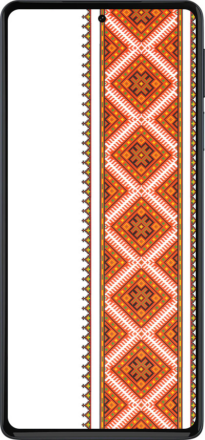 Силиконовый чехол Вышиванка 25 для Motorola Edge 30 Pro - 593u-2826 изображение 