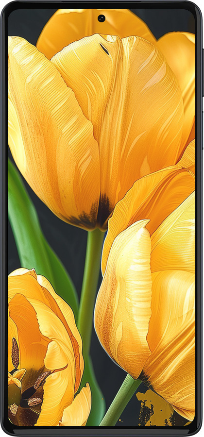 Силиконовый чехол Желтые тюльпаны для Motorola Edge 30 Pro - 5991u-2826 изображение 