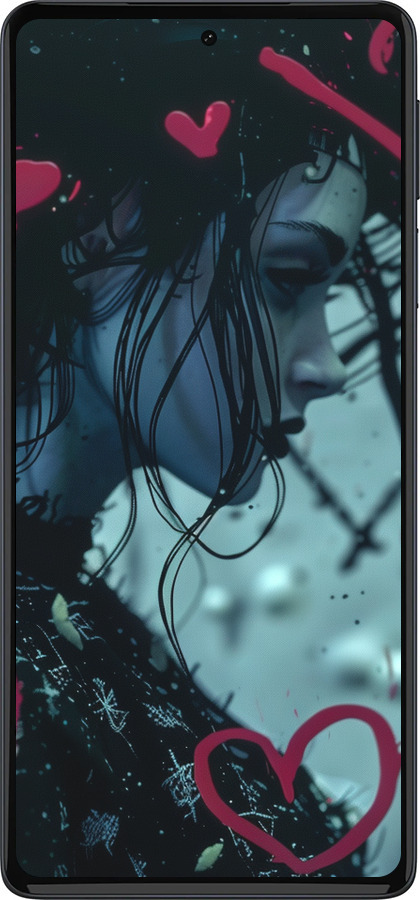 Силиконовый чехол XO Love v2 для Motorola Edge 30 Pro - 6057u-2826 изображение 