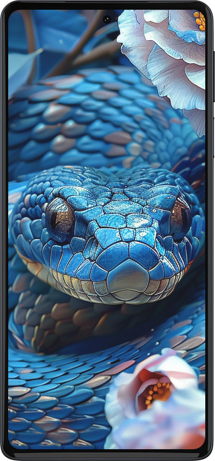 Силиконовый чехол Blue Snake для Motorola Edge 30 Pro - 6079u-2826 изображение 