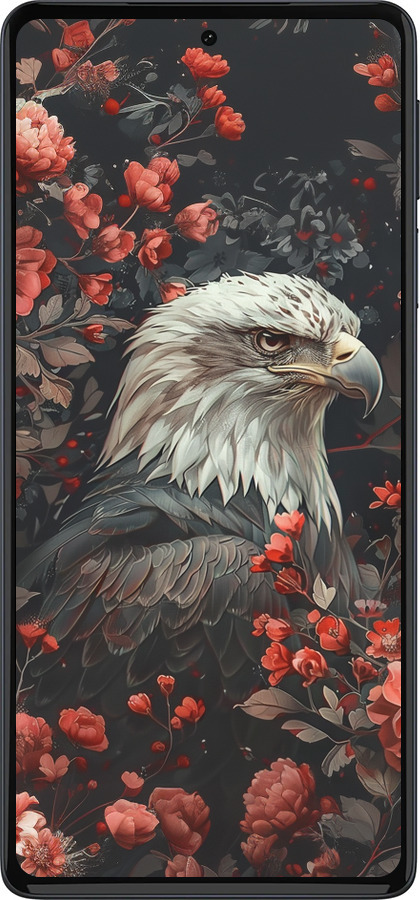 Силиконовый чехол Цветочный страж для Motorola Edge 30 Pro - 6102u-2826 изображение 