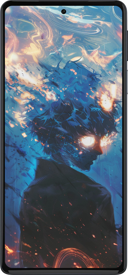 Силиконовый чехол Сатору Годжо для Motorola Edge 30 Pro - 6129u-2826 изображение 