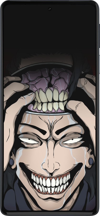 Силиконовый чехол Магическая Битва Kenjaku для Motorola Edge 30 Pro - 6151u-2826 изображение 