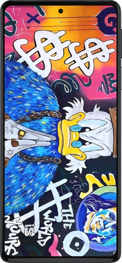 Силиконовый чехол Скрудж 2 для Motorola Edge 30 Pro - 6285u-2826 изображение 