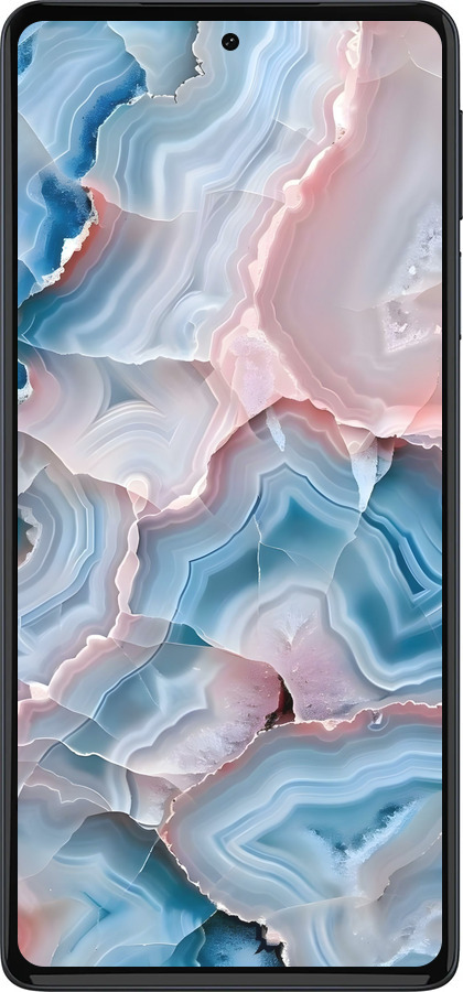 Силиконовый чехол Мрамор для Motorola Edge 30 Pro - 6306u-2826 изображение 