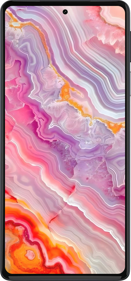 Силиконовый чехол Мрамор 2 для Motorola Edge 30 Pro - 6307u-2826 изображение 