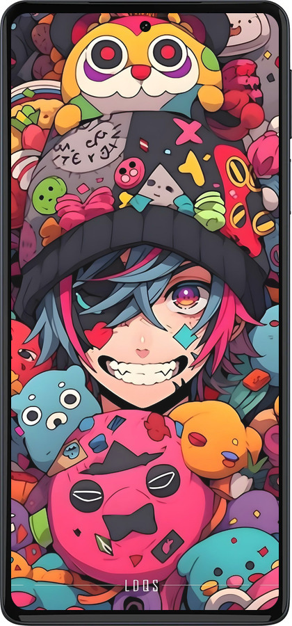 Силиконовый чехол Аниме парень для Motorola Edge 30 Pro - 6317u-2826 изображение 