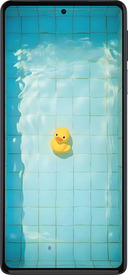 Силиконовый чехол Утенок для Motorola Edge 30 Pro - 6323u-2826 изображение 