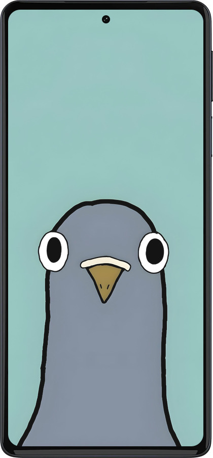 Силиконовый чехол Голубь для Motorola Edge 30 Pro - 6388u-2826 изображение 