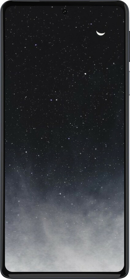 Силиконовый чехол Сині хмари, Синій місяць для Motorola Edge 30 Pro - 6396u-2826 изображение 