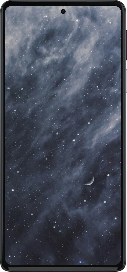 Силиконовый чехол Голубые облака, Голубая луна для Motorola Edge 30 Pro - 6398u-2826 изображение 