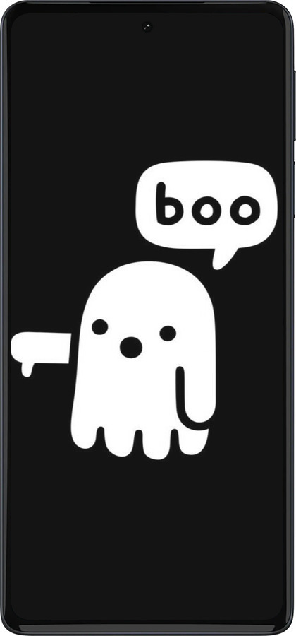 Силиконовый чехол Призрак Неодобрения для Motorola Edge 30 Pro - 6431u-2826 изображение 