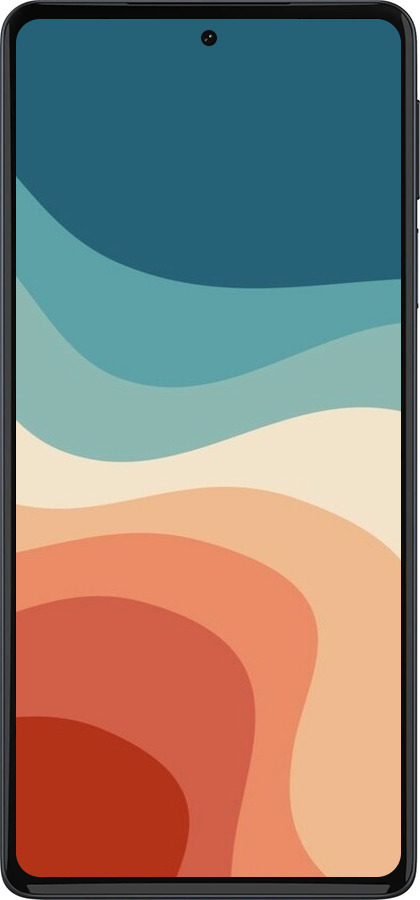 Силиконовый чехол В стиле ретро с волнами для Motorola Edge 30 Pro - 6531u-2826 изображение 