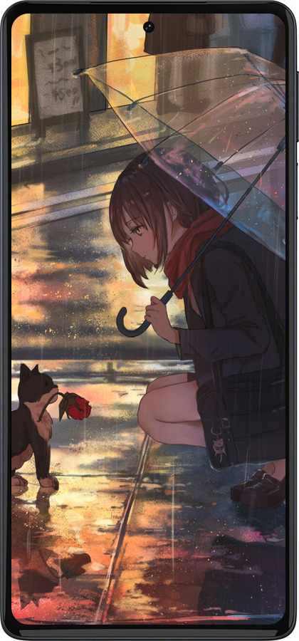 Силиконовый чехол Anime для Motorola Edge 30 Pro - 6609u-2826 изображение 